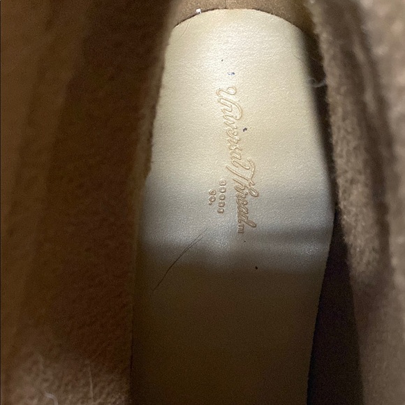 Universal Thread, Brown Faux Fur Combat Boots, Women Size 10 - Picture 13 of 15